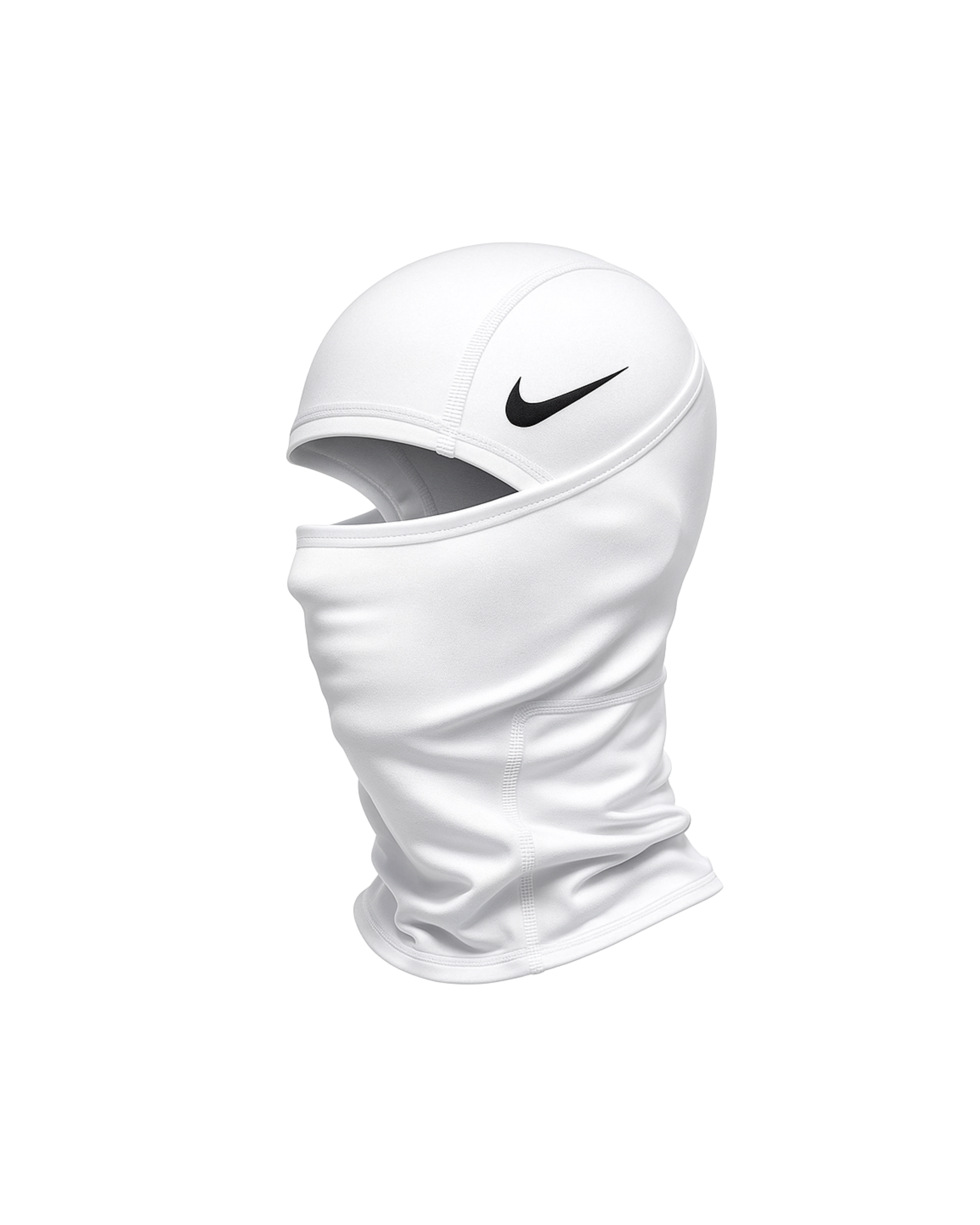 Cagoule Nike Pro THERMA-FIT HyperWarm coloris blanc